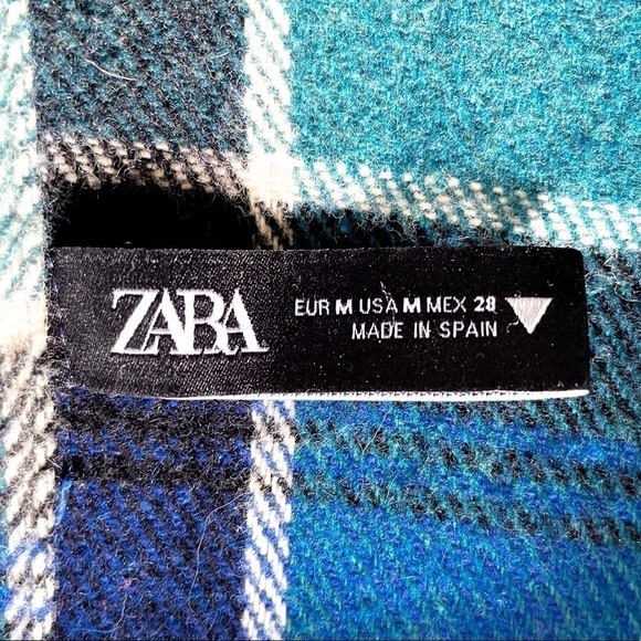 ZARA Plaid Overshirt - Picture 2 of 10